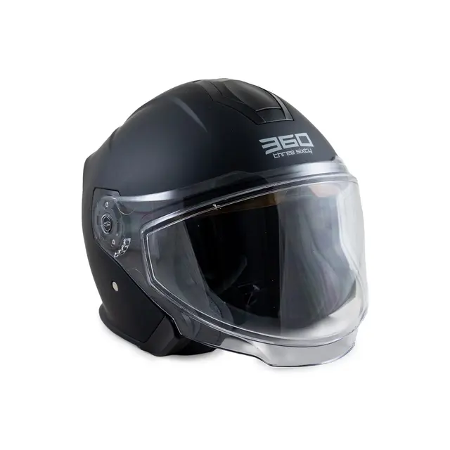 360 Touring 2.0 - Halvhjelm ATV/Scooter-hjelm - Med 2 visir 