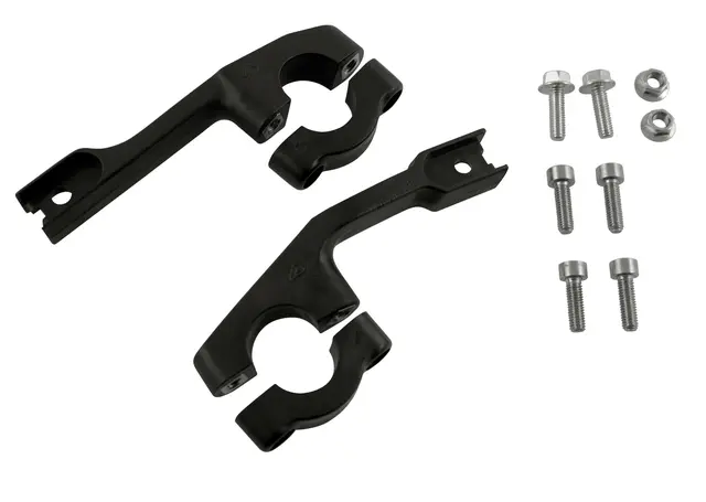 AC Plastic Mounting Kit Uniko Vent Black 