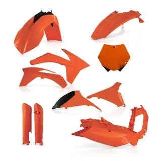 Acerbis Full Plastic Kit - KTM KTM SX 125-250, 2011 (Alle 2-takt)