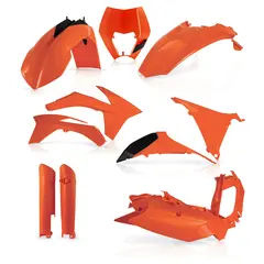 AC Full Kit Plastic Ktm Exc/Excf 2012 Orange