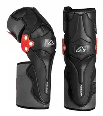 Kneeguard X-Strong, BLACK/WHITE Acerbis