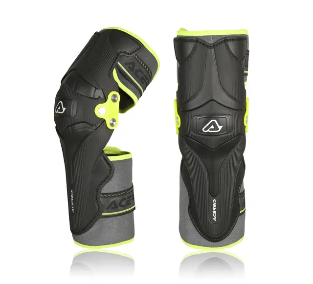 AC X-Strong Knee Black/Yellow 