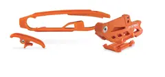 AC Kit Chain Guides+Slider KTM SXF12 Orange