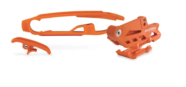 AC Kit Chain Guides+Slider KTM SXF12 Orange 