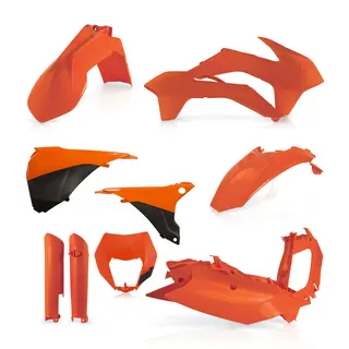 AC Plastic Full Kits Ktm Exc Exc-F 2014 Orange