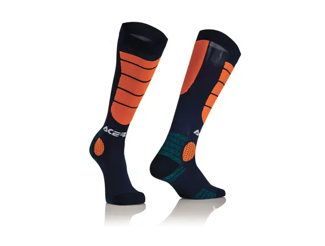 AC Socks Mx Impact Blue/Orange 