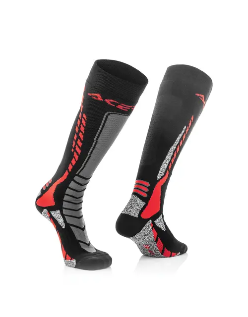 AC Socks Mx Pro Black/Red 