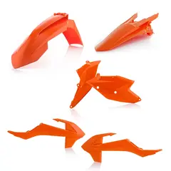 AC Plastic Kits Ktm Exc/Excf 2017 Orange 2