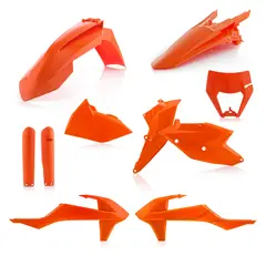 AC Plastic Full Kits Exc/Exc-F, 17-19 Orange 2