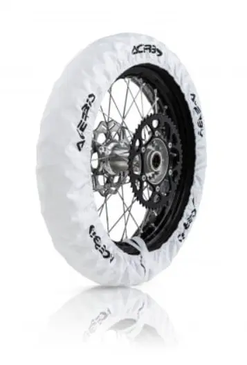 AC X-Tire Cover 18"/19" - 21" Acerbis, Hvit 