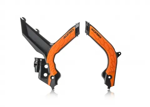 Acerbis X-GRIP Rammebeskytter Sort/Oransje, KTM SX/SXF 2019
