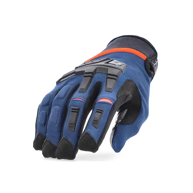 AC Gloves Ce X-Enduro Blue/Orange 