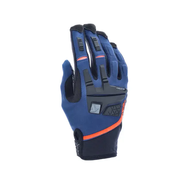 AC Gloves Ce X-Enduro Blue/Orange 