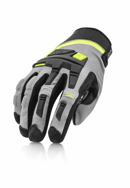 AC Gloves Ce X-Enduro Black/Yellow 
