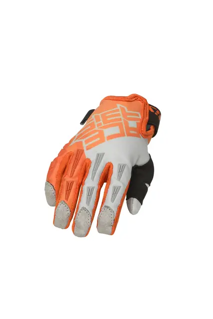 AC Gloves Ce Mx X-K Kid Orange/Grey 