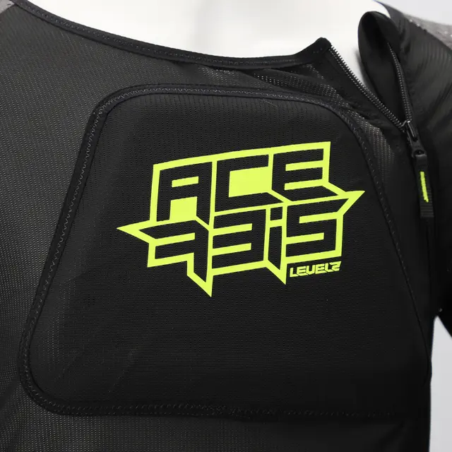 AC Body Armour X-Air Jacket Level 2 Black/Yellow 