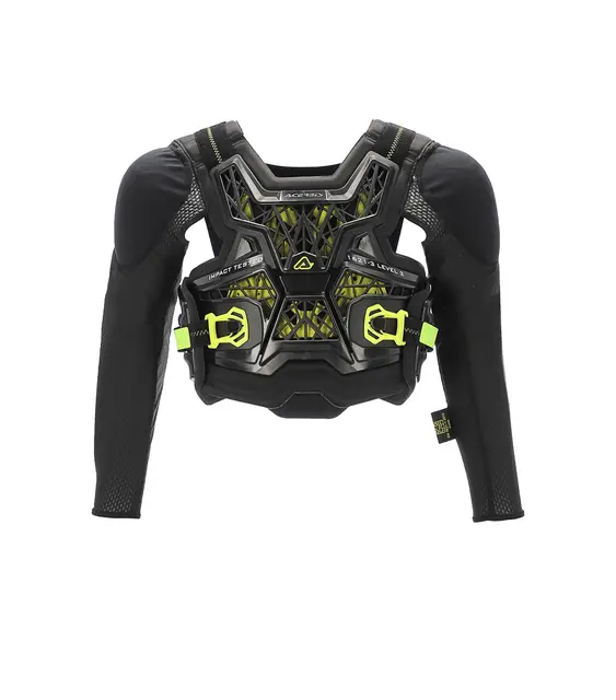 AC Body Armour Specktrum Jr Lev 2 Black/Yellow 