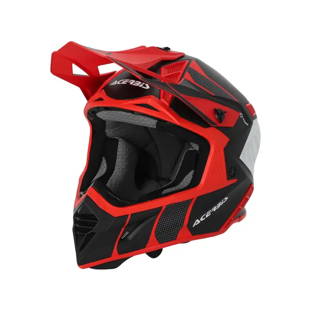 AC Helmets X-Track 2206, M Black/Red 