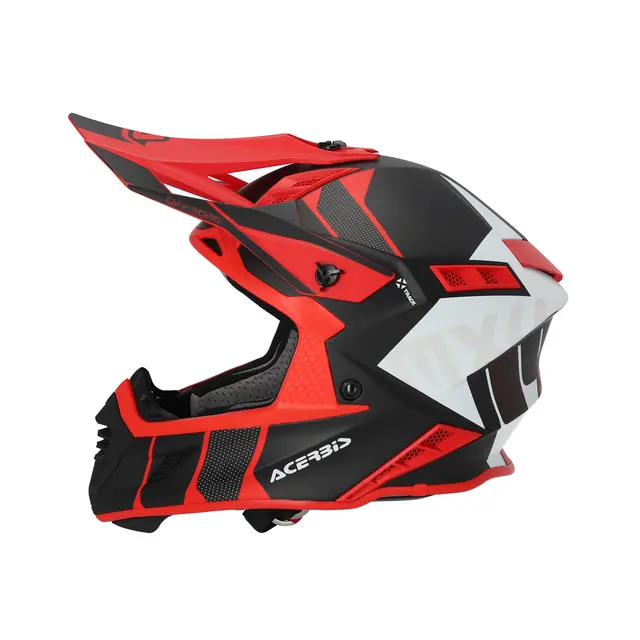 AC Helmets X-Track 2206, M Black/Red 