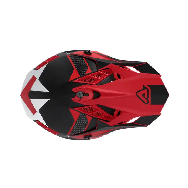 AC Helmets X-Track 2206, M Black/Red 