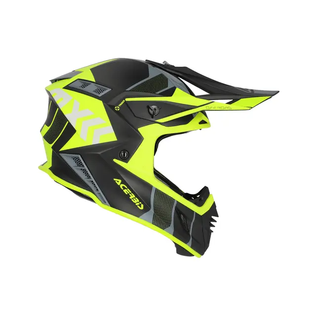 AC Helmets X-Track 2206 Black/Fluo Yellow 