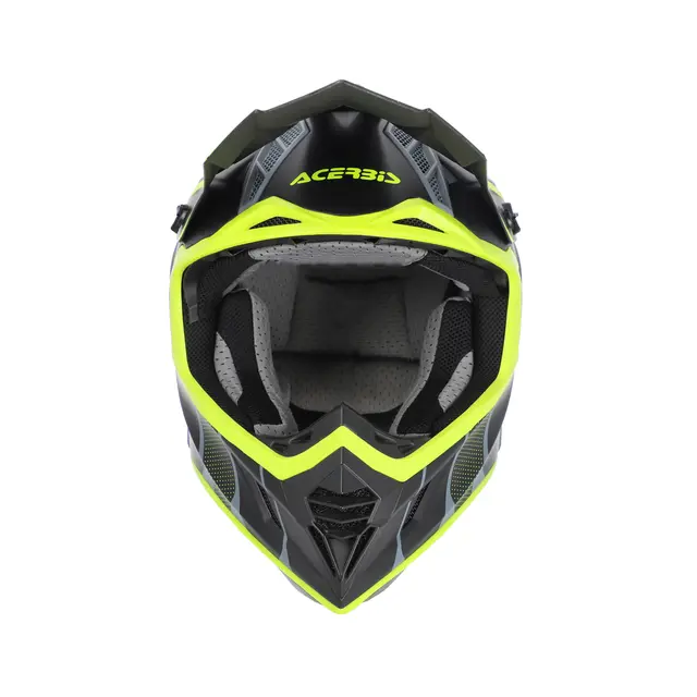 AC Helmets X-Track 2206 Black/Fluo Yellow 