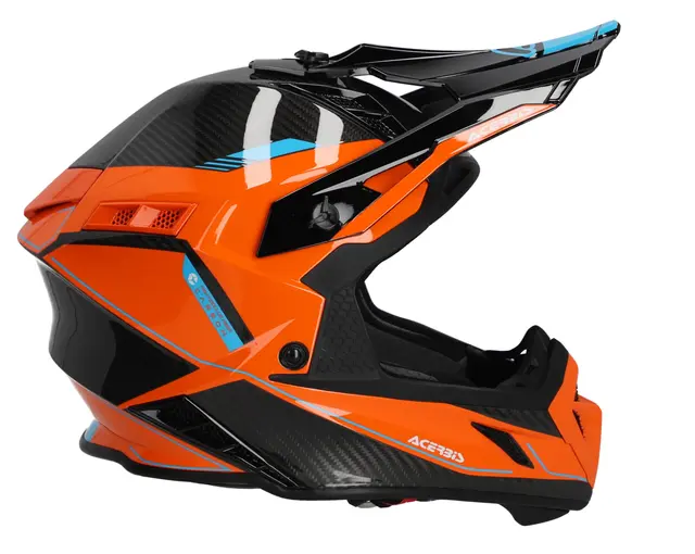 Helmet Steel Carbon, Orange/Black, M Acerbis 