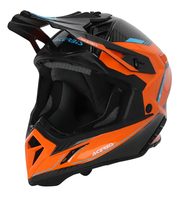 Helmet Steel Carbon, Orange/Black, M Acerbis 