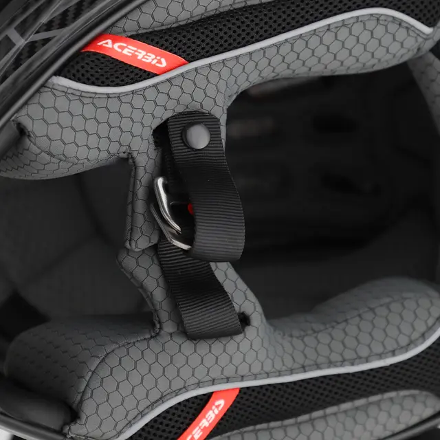 AC Helmet Steel Carbon 2206 Black/Grey 