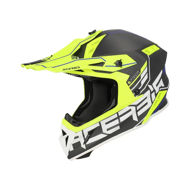 AC Helmet Steel Carbon 2206 Black/Fluo Yellow 