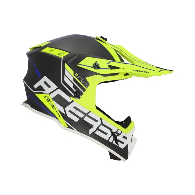 AC Helmet Steel Carbon 2206 Black/Fluo Yellow 