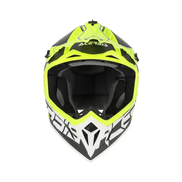 AC Helmet Steel Carbon 2206 Black/Fluo Yellow 