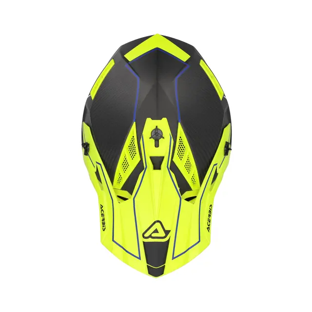 AC Helmet Steel Carbon 2206 Black/Fluo Yellow 