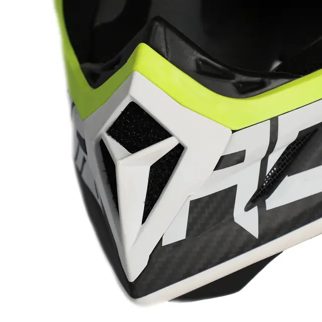 AC Helmet Steel Carbon 2206 Black/Fluo Yellow 