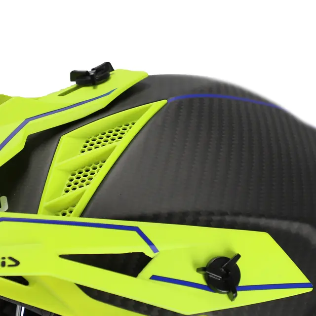 AC Helmet Steel Carbon 2206 Black/Fluo Yellow 