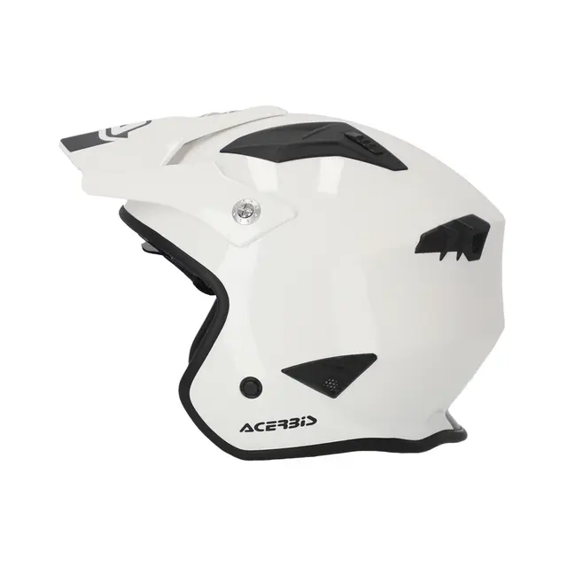 AC Helmet Jet Aria 2206 White 