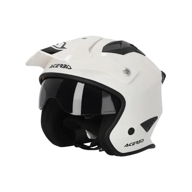 AC Helmet Jet Aria 2206 White 