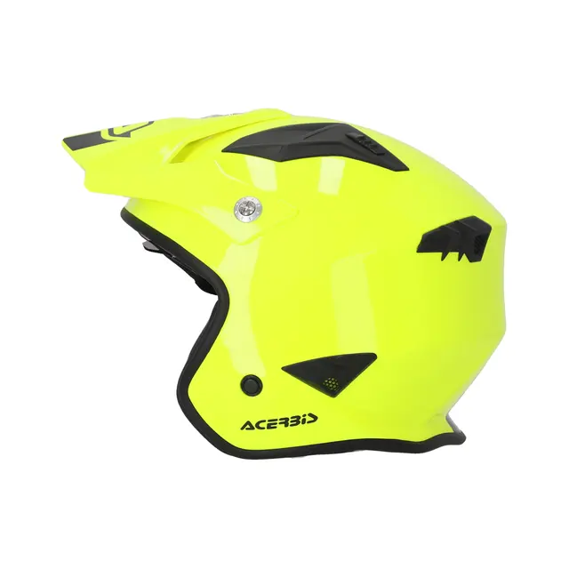 AC Helmet Jet Aria 2206 Yellow 2 