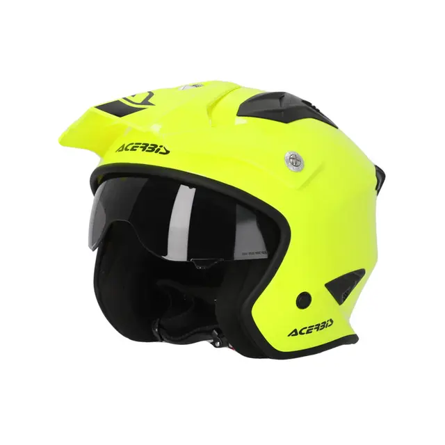 AC Helmet Jet Aria 2206 Yellow 2 