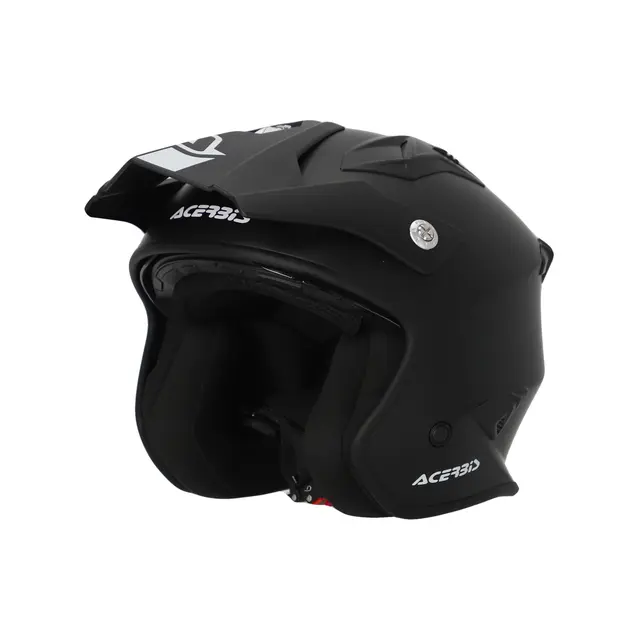 AC Helmet Jet Aria 2206 Black 2 