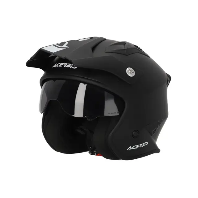 AC Helmet Jet Aria 2206 Black 2 
