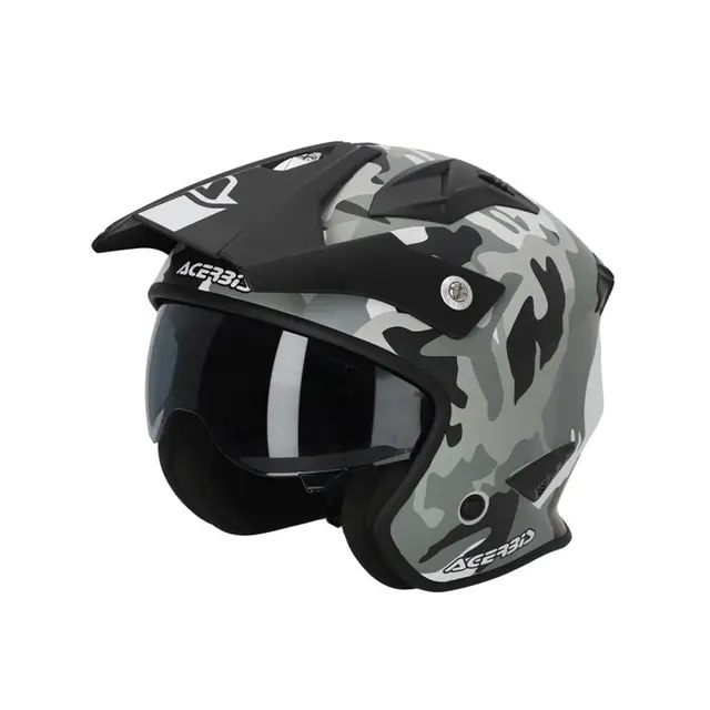 AC Helmet Jet Aria 2206 Camo/Brown 