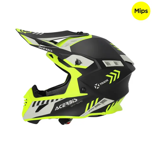 Helmet X-Track Mips YEFB Acerbis, Neon Yellow 