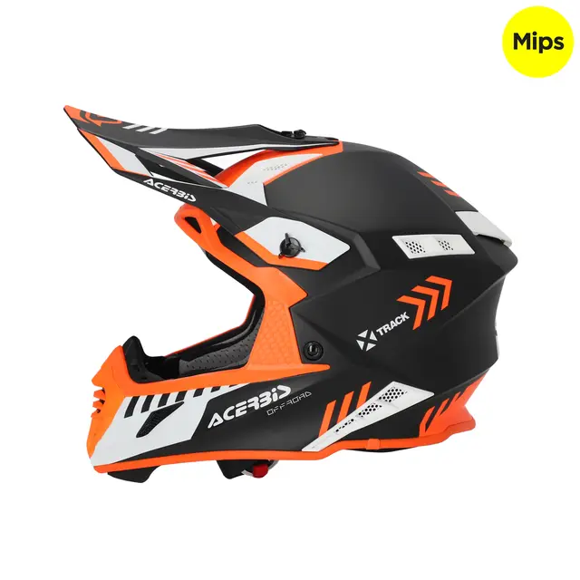Helmet X-Track Mips BLOF Acerbis, Black/Oransje 