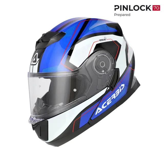 AC Helmets Serel 2206 Blue/White 