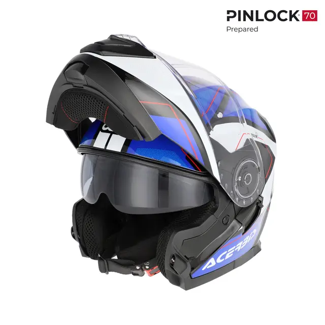 AC Helmets Serel 2206 Blue/White 