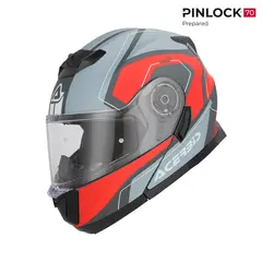 AC Helmets Serel 2206 Grey/Red