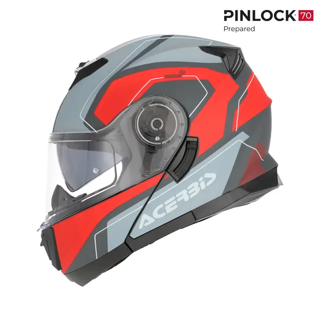 AC Helmets Serel 2206 Grey/Red 
