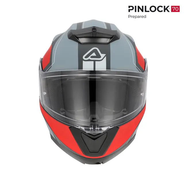 AC Helmets Serel 2206 Grey/Red 