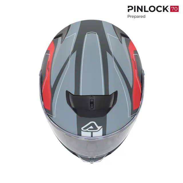 AC Helmets Serel 2206 Grey/Red 